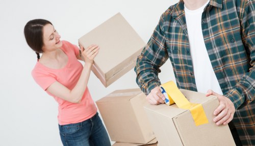 Customer raising a storage complaint in an orderly service setting