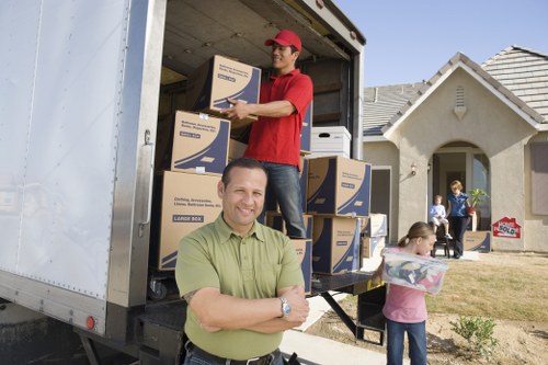 Staff member reviewing safety procedures in a storage facility