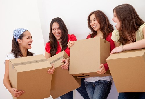 Organized self storage space in Upperwalthamstow for furniture and boxes